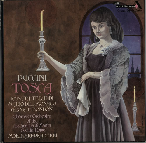 Giacomo Puccini Tosca Vinyl Box Set UK PK5VXTO641326