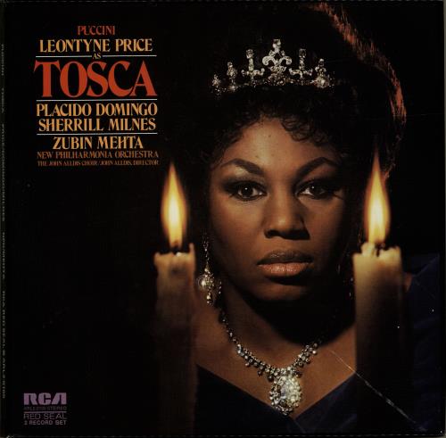 Giacomo Puccini Tosca Vinyl Box Set UK PK5VXTO689506