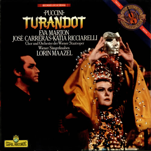 Giacomo Puccini Turandot Vinyl Box Set UK PK5VXTU531802