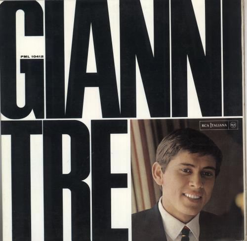 Gianni Morandi Gianni Tre vinyl LP album (LP record) Italian 06DLPGI741166