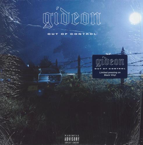 Gideon Out Of Control - Shrink vinyl LP album (LP record) US 54NLPOU822020