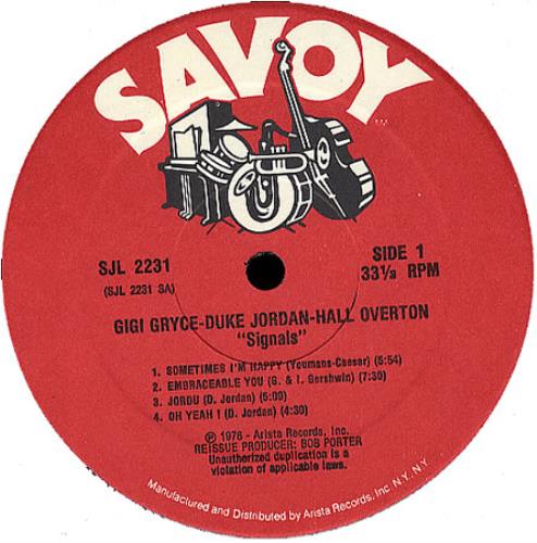 Gigi Gryce Signals 2-LP vinyl record set (Double LP Album) US GGR2LSI364349