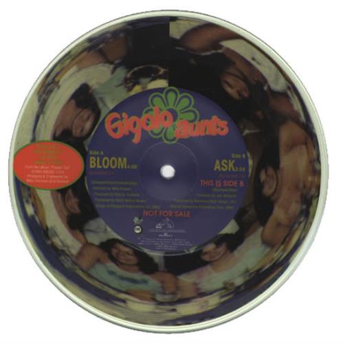 Gigolo Aunts Bloom 7" vinyl picture disc (7 inch picture disc single) US GIG7PBL401723