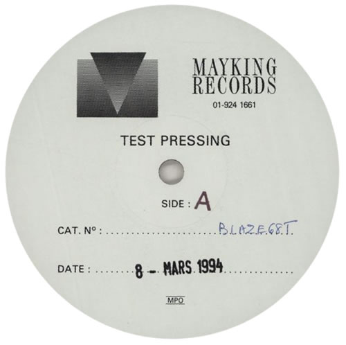 Gigolo Aunts Mrs Washington - Test Pressing 12" vinyl single (12 inch record / Maxi-single) UK GIG12MR592301