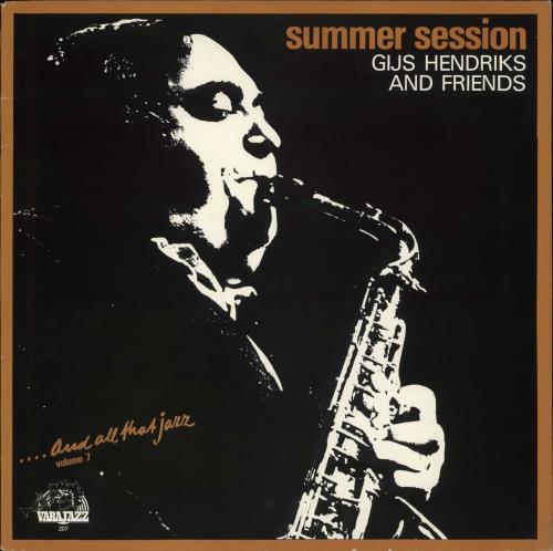 Gijs Hendriks Summer Session vinyl LP album (LP record) Dutch Q6JLPSU708684