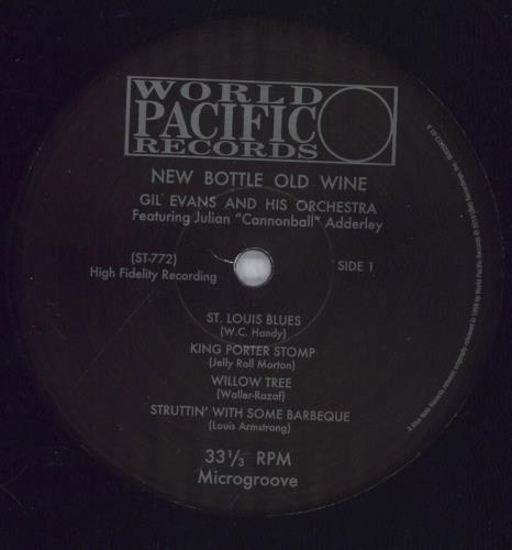 Gil Evans New Bottle Old Wine - 180gm - Tone Poet Series vinyl LP album (LP record) US GIVLPNE844061