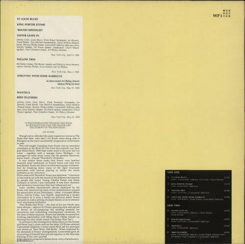 Gil Evans New Bottle Old Wine vinyl LP album (LP record) UK GIVLPNE678439