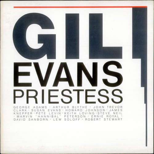 Gil Evans Priestess vinyl LP album (LP record) US GIVLPPR532386