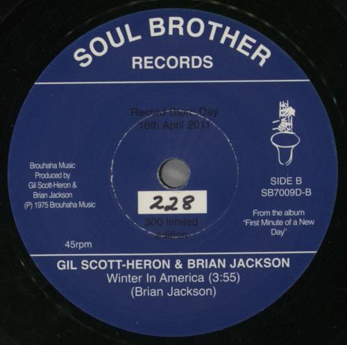 Gil Scott-Heron It's Your World 7" vinyl single (7 inch record / 45) UK GSH07IT857208