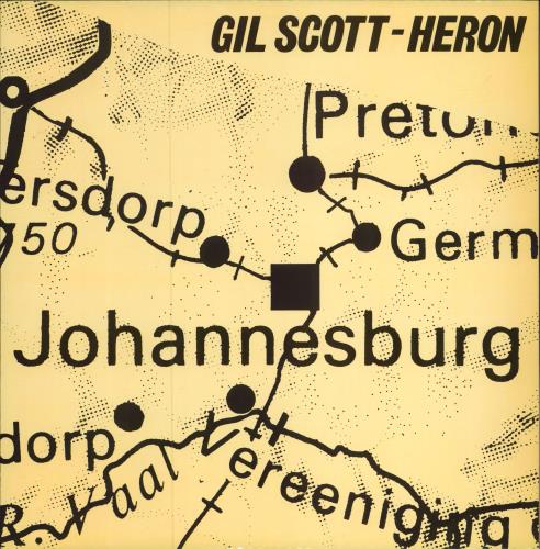 Gil Scott-Heron Johannesburg 12" vinyl single (12 inch record / Maxi-single) UK GSH12JO300261