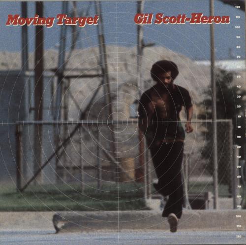 Gil Scott-Heron Moving Target vinyl LP album (LP record) German GSHLPMO425048