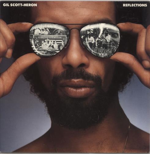 Gil Scott-Heron Reflections + Insert vinyl LP album (LP record) UK GSHLPRE726732