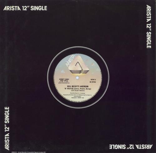 Gil Scott-Heron Storm Music 12" vinyl single (12 inch record / Maxi-single) UK GSH12ST782231