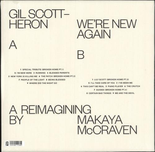 Gil Scott-Heron We're New Again (A Reimagining By Makaya McCraven) vinyl LP album (LP record) UK GSHLPWE749307