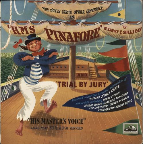 Gilbert & Sullivan H.M.S. Pinafore And Trial By Jury 2-LP vinyl record set (Double LP Album) UK G+S2LHM854741