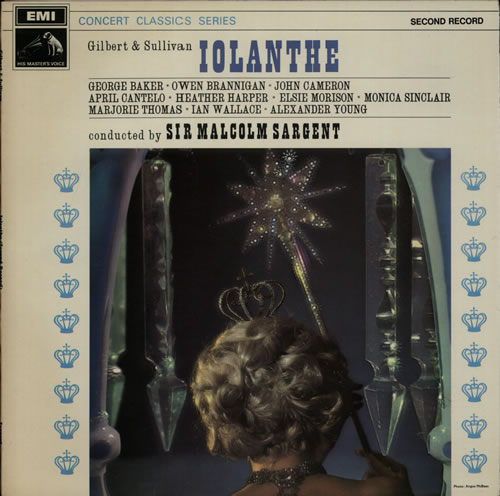 Gilbert & Sullivan Iolanthe 2-LP vinyl record set (Double LP Album) UK G+S2LIO628135
