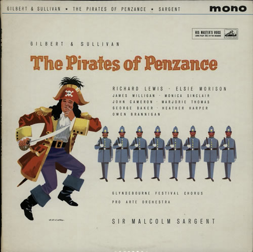 Gilbert & Sullivan The Pirates Of Penzance 2-LP vinyl record set (Double LP Album) UK G+S2LTH628134