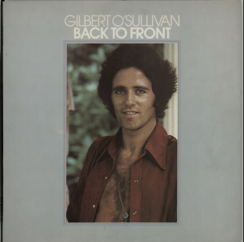 Gilbert O'Sullivan Back To Front - 1st + Insert vinyl LP album (LP record) UK GOSLPBA619807