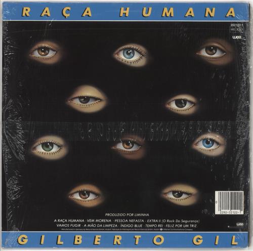 Gilberto Gil Raca Humana vinyl LP album (LP record) German GJMLPRA719866