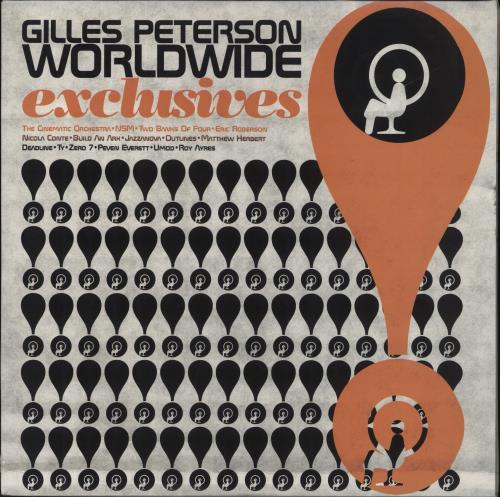 Gilles Peterson Worldwide Exclusives! 3-LP vinyl record set (Triple LP Album) UK GPE3LWO831044