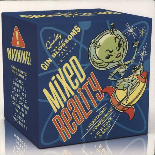 Gin Blossoms Mixed Reality - Red Vinyl vinyl LP album (LP record) US GNBLPMI880041