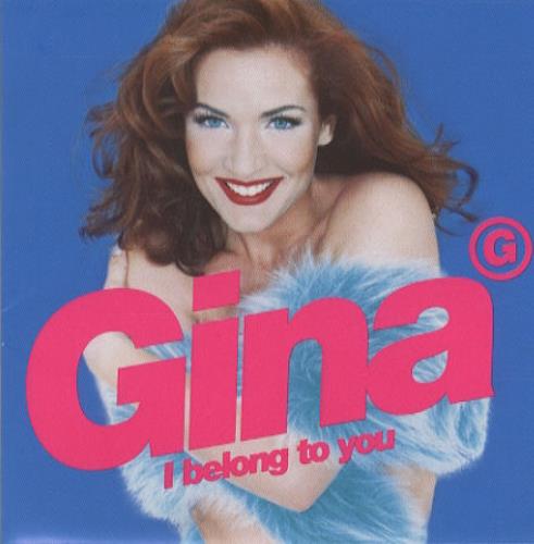 Gina G I Belong To You + Poster CD single (CD5 / 5") UK GNAC5IB89786