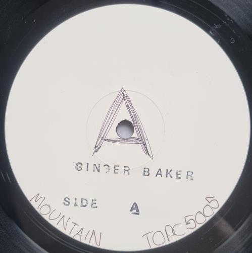 Ginger Baker Eleven Sides Of Baker - Test Pressing vinyl LP album (LP record) UK GBKLPEL832551