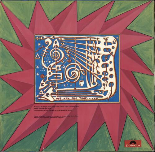 Ginger Baker Ginger Baker's Air Force 2 vinyl LP album (LP record) German GBKLPGI714118