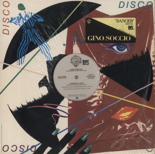 Gino Soccio Dancer - stickered shrink 12" vinyl single (12 inch record / Maxi-single) US GIQ12DA745951