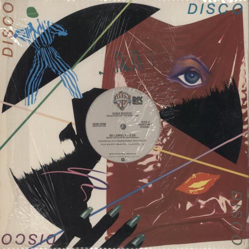 Gino Soccio Dancer - stickered shrink 12" vinyl single (12 inch record / Maxi-single) US GIQ12DA745951