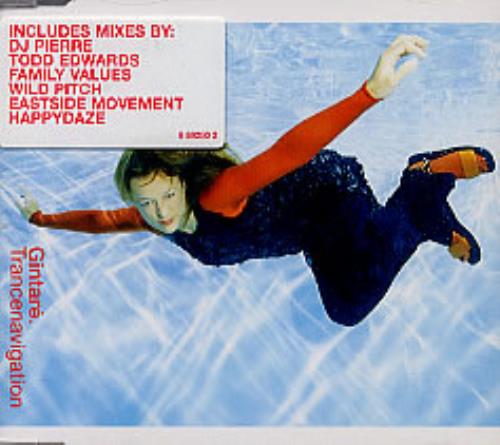 Gintare Trancenavigation CD single (CD5 / 5") UK GTEC5TR217739