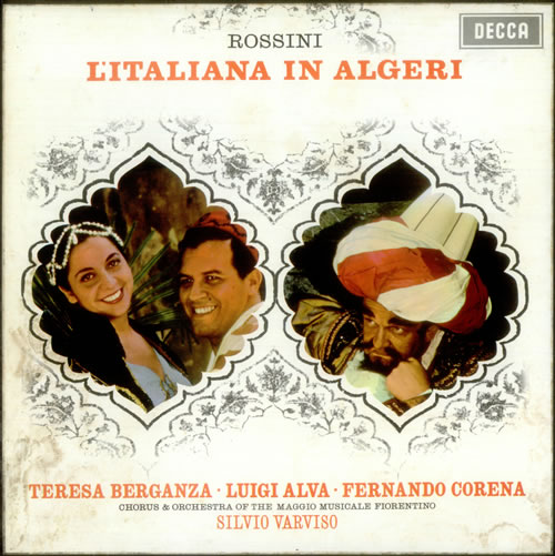 Gioacchino Rossini L'Italiana in Algeri 3-LP vinyl record set (Triple LP Album) UK RNQ3LLI538685