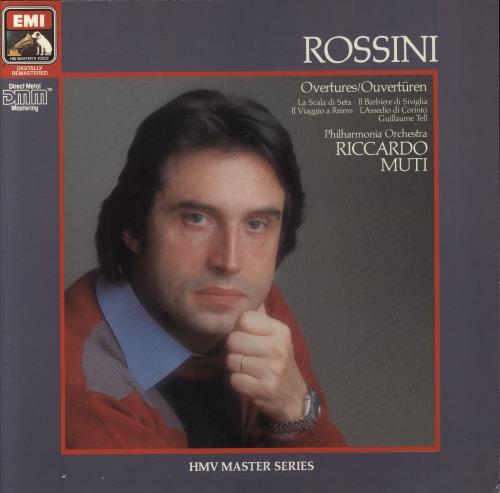 Gioacchino Rossini Overtures vinyl LP album (LP record) UK RNQLPOV862936