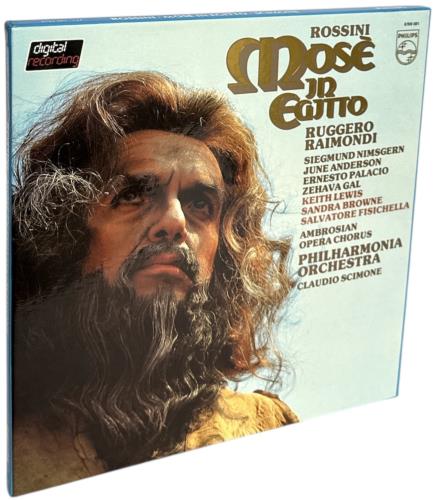 Gioacchino Rossini Rossini: Mos In Egitto Vinyl Box Set Dutch RNQVXRO857737