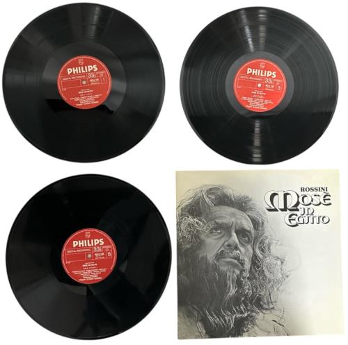 Gioacchino Rossini Rossini: Mos In Egitto Vinyl Box Set Dutch RNQVXRO857737