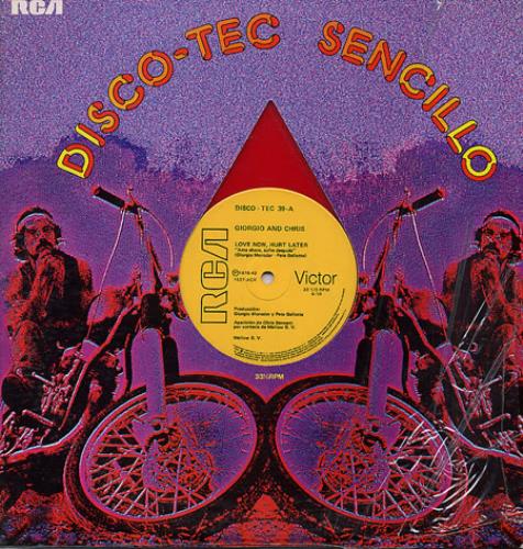 Giorgio Moroder Ame Ahora, Sufre Despues 12" vinyl single (12 inch record / Maxi-single) Mexican GIO12AM340944