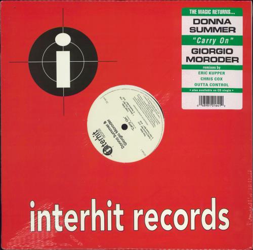 Giorgio Moroder Carry On - With Donna Summer 12" vinyl single (12 inch record / Maxi-single) US GIO12CA83069