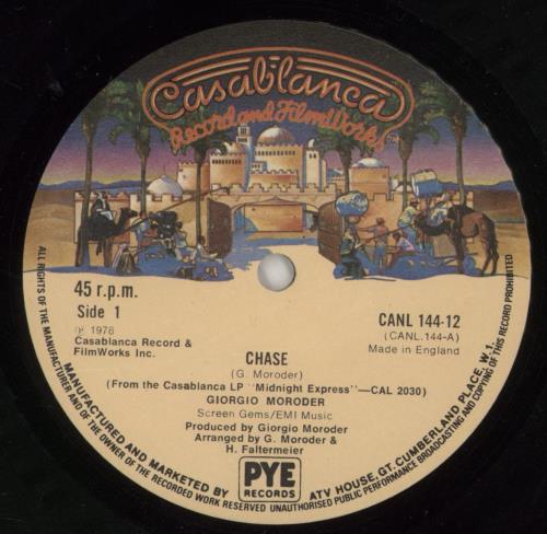 Giorgio Moroder Chase 12" vinyl single (12 inch record / Maxi-single) UK GIO12CH240752