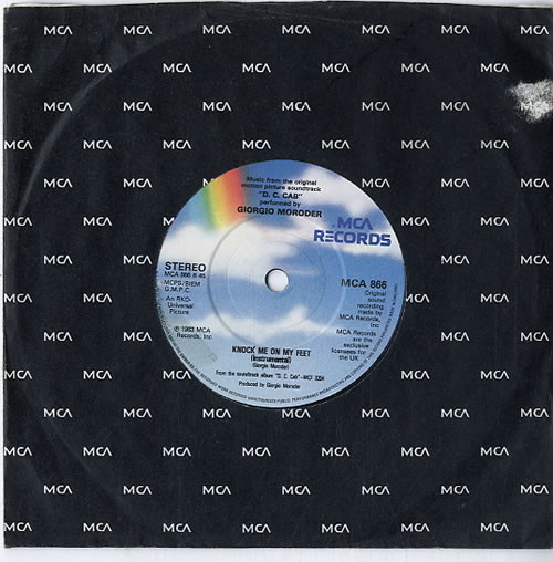 Giorgio Moroder Deadline U.S.A 7" vinyl single (7 inch record / 45) UK GIO07DE621217