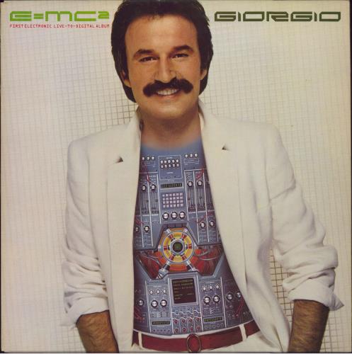 Giorgio Moroder E=MC vinyl LP album (LP record) UK GIOLPEM231647