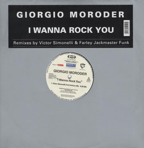 Giorgio Moroder I Wanna Rock You 12" vinyl single (12 inch record / Maxi-single) German GIO12IW260677