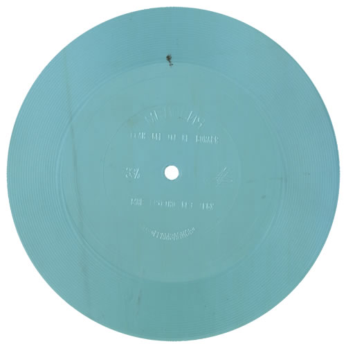 Giorgio Moroder If You Weren't Afraid / Baby Blue - Blue Flexi Disc 7" vinyl single (7 inch record / 45) Russian GIO07IF575994