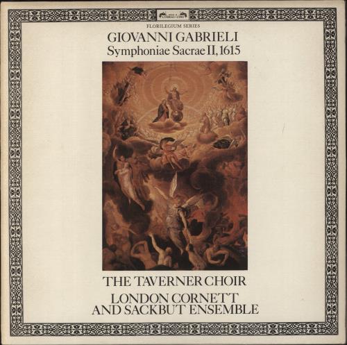 Giovanni Gabrieli Gabrieli: Symphoniae Sacrae II, 1615 vinyl LP album (LP record) UK GN9LPGA857130