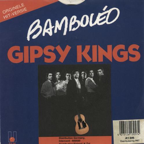 Gipsy Kings Bamboleo 7" vinyl single (7 inch record / 45) Dutch GIP07BA775508