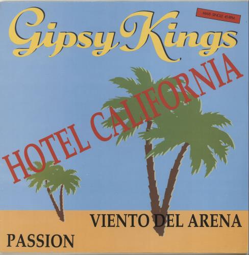 Gipsy Kings Hotel California 12" vinyl single (12 inch record / Maxi-single) Spanish GIP12HO690447