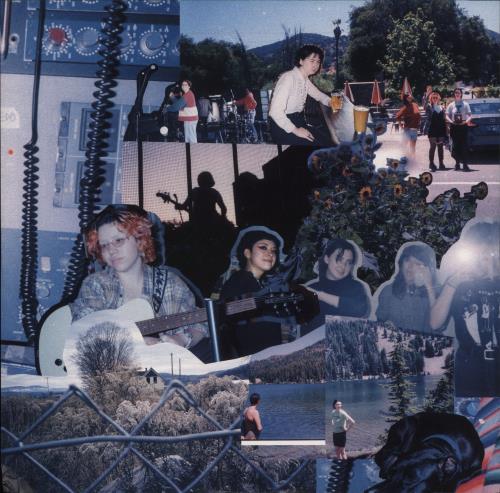 Girl Friday Androgynous Mary - Pink & White Vinyl - Autographed Photo vinyl LP album (LP record) UK -L0LPAN879872