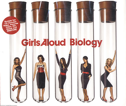 Girls Aloud Biology 2-CD single set (Double CD single) UK GLU2SBI341011