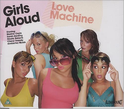 Girls Aloud Love Machine CD single (CD5 / 5") UK GLUC5LO387995