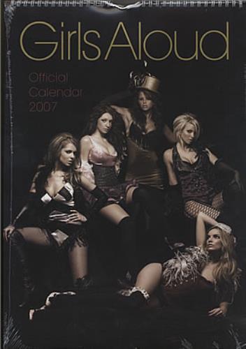 Girls Aloud Official Calendar 2007 calendar UK GLUCAOF353517