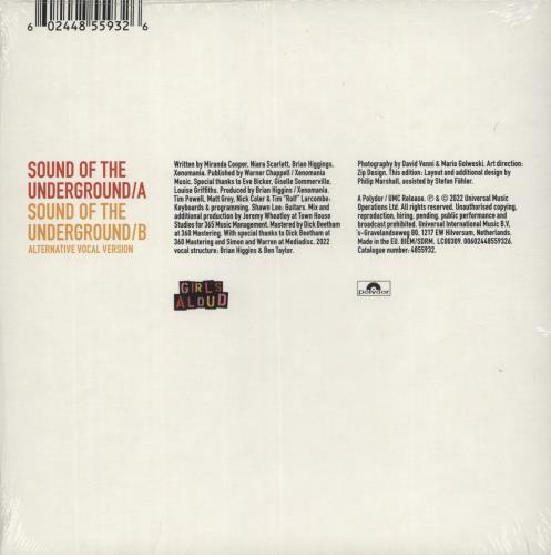 Girls Aloud Sound Of The Underground - Sealed 7" vinyl single (7 inch record / 45) UK GLU07SO881606